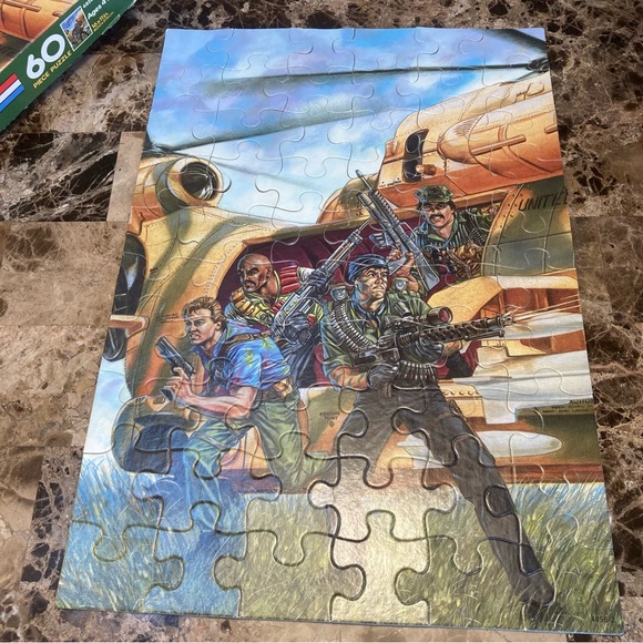 (3) 1987 G.I.Joe Puzzles - Picture 10 of 14